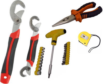 

Asraw Hand Tool Kit(5 Tools), Multicolor