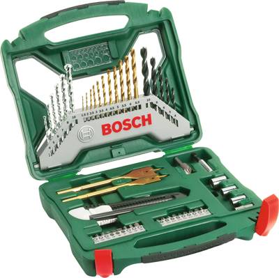 BOSCH X50Ti 50 piece Drill Bit Set Hand Tool Kit  (50 Tools)