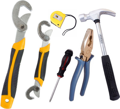 

Asraw Hand Tool Kit(6 Tools), Multicolor