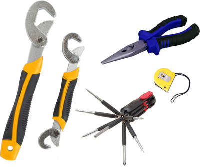 

Asraw Hand Tool Kit(5 Tools), Multicolor