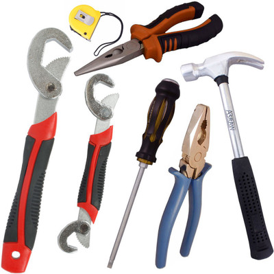 

Asraw Hand Tool Kit(7 Tools), Multicolor