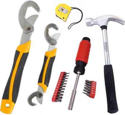 

Asraw Hand Tool Kit(5 Tools), Multicolor