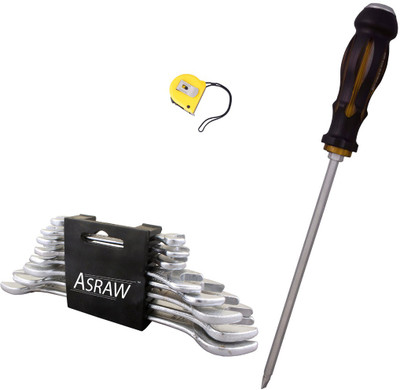 

Asraw Hand Tool Kit(11 Tools), Multicolor