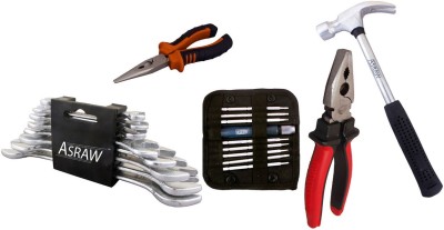 

Asraw Hand Tool Kit(13 Tools), Multicolor