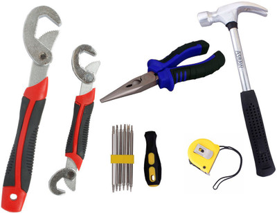 

Asraw Hand Tool Kit(6 Tools), Multicolor