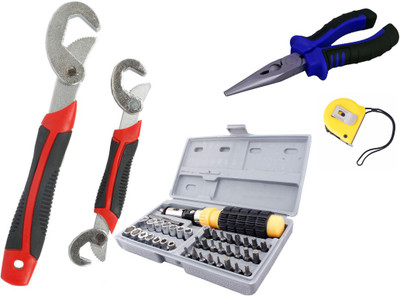 

Asraw Hand Tool Kit(5 Tools), Multicolor