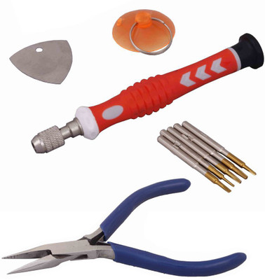 

Asraw Hand Tool Kit(4 Tools), Red