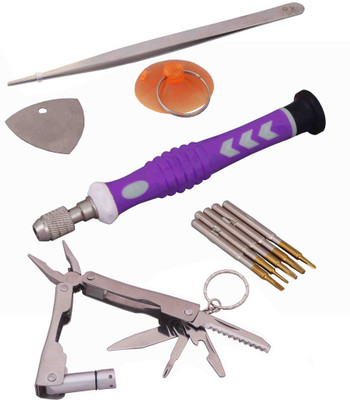 

Asraw Hand Tool Kit(5 Tools), Purple