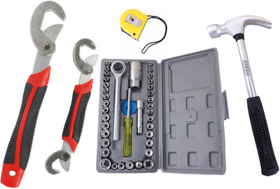 

Asraw Hand Tool Kit(5 Tools), Multicolor