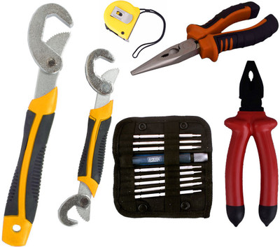 

Asraw Hand Tool Kit(6 Tools), Multicolor