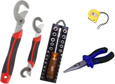

Asraw Hand Tool Kit(5 Tools), Multicolor