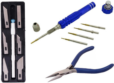 

Asraw Hand Tool Kit(3 Tools), Blue