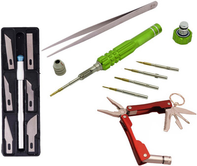 

Asraw Hand Tool Kit(4 Tools), Golden