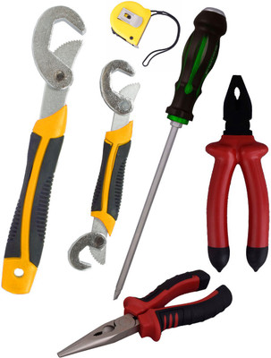

Asraw Hand Tool Kit(6 Tools), Multicolor