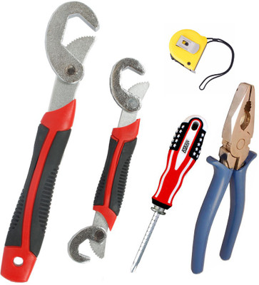 

Asraw Hand Tool Kit(5 Tools), Multicolor