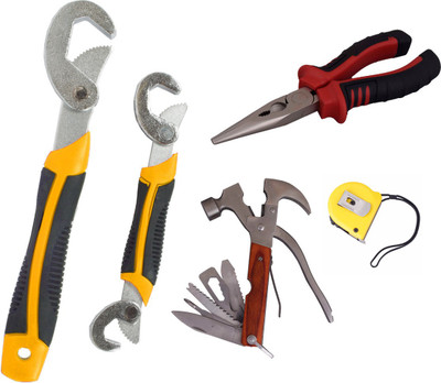 

Asraw Hand Tool Kit(5 Tools), Multicolor