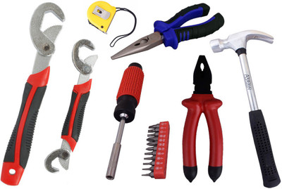 

Asraw Hand Tool Kit(7 Tools), Multicolor