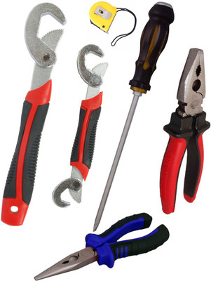 

Asraw Hand Tool Kit(6 Tools), Multicolor