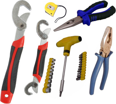 Asraw Hand Tool Kit(6 Tools), Multicolor