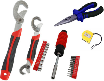 

Asraw Hand Tool Kit(5 Tools), Multicolor