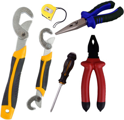 

Asraw Hand Tool Kit(6 Tools), Multicolor
