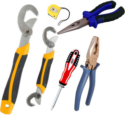 

Asraw Hand Tool Kit(6 Tools), Multicolor