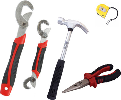 

Asraw Hand Tool Kit(5 Tools), Multicolor