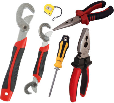 

Asraw Hand Tool Kit(6 Tools), Multicolor