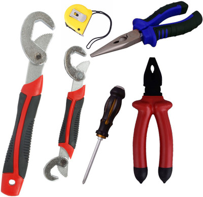 

Asraw Hand Tool Kit(6 Tools), Multicolor