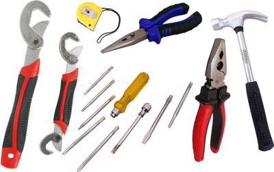 

Asraw Hand Tool Kit(7 Tools), Multicolor