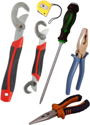 

Asraw Hand Tool Kit(6 Tools), Multicolor