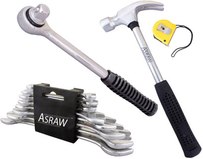 

Asraw Hand Tool Kit(12 Tools), Multicolor
