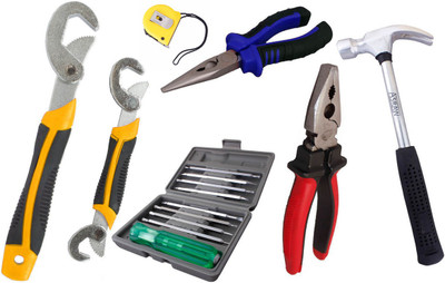 

Asraw Hand Tool Kit(7 Tools), Multicolor