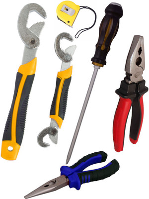 

Asraw Hand Tool Kit(6 Tools), Multicolor