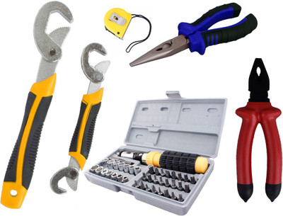 Asraw Hand Tool Kit(6 Tools), Multicolor