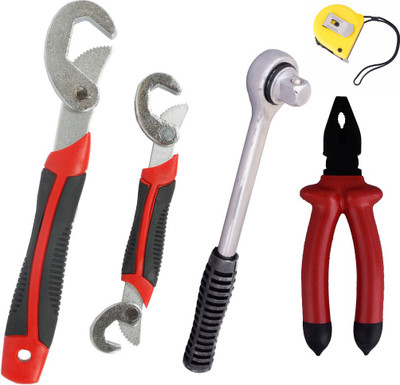 

Asraw Hand Tool Kit(5 Tools), Multicolor