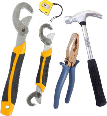 

Asraw Hand Tool Kit(5 Tools), Multicolor