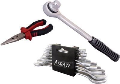 

Asraw Hand Tool Kit(11 Tools), Multicolor