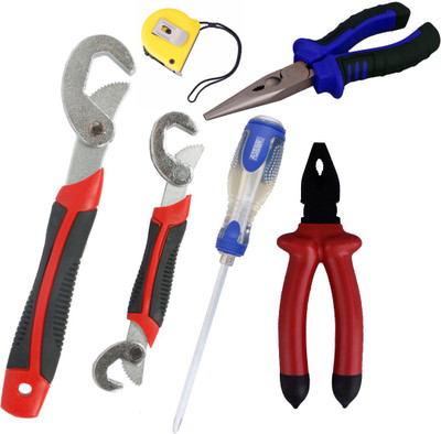

Asraw Hand Tool Kit(6 Tools), Multicolor