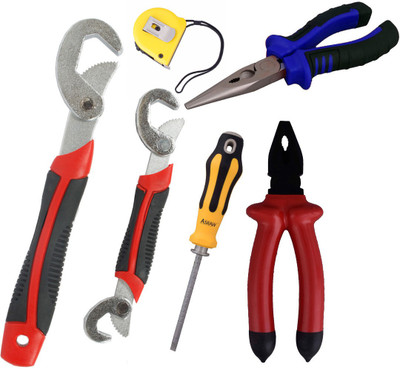 

Asraw Hand Tool Kit(6 Tools), Multicolor