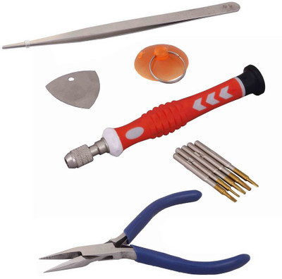 

Asraw Hand Tool Kit(5 Tools), Red