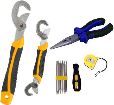 

Asraw Hand Tool Kit(5 Tools), Multicolor