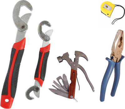 

Asraw Hand Tool Kit(5 Tools), Multicolor