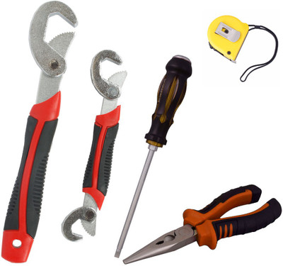 Asraw Hand Tool Kit(5 Tools), Multicolor