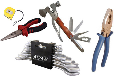 

Asraw Hand Tool Kit(13 Tools), Multicolor