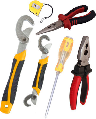

Asraw Hand Tool Kit(6 Tools), Multicolor