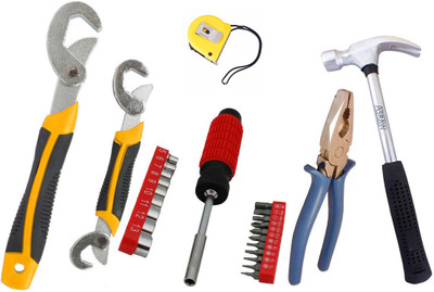 

Asraw Hand Tool Kit(6 Tools), Multicolor
