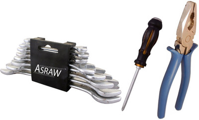 

Asraw Hand Tool Kit(11 Tools), Multicolor