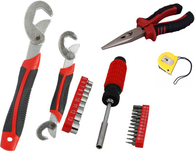 

Asraw Hand Tool Kit(5 Tools), Multicolor