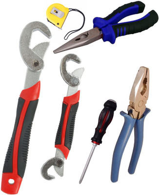 

Asraw Hand Tool Kit(6 Tools), Multicolor